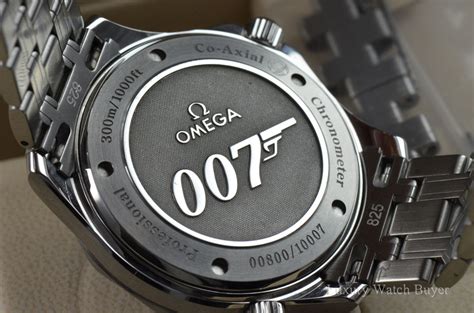 omega bond watch numbers|007 omega watches for sale.